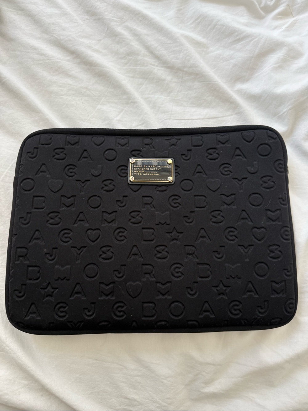 Marc by Marc Jacobs Black Laptop Case